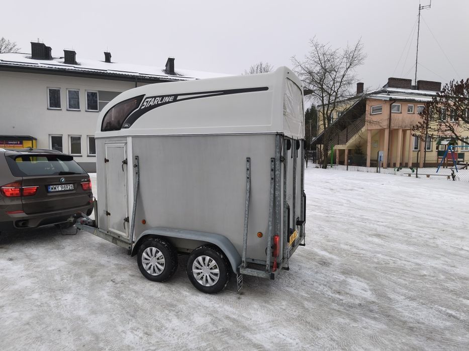 Przyczepa konna dla koni na 1.5 konia Atec 2004r 1200DMC