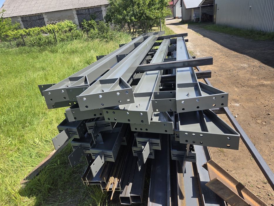 Konstrukcja ramy hali 11 x 20 x 5m