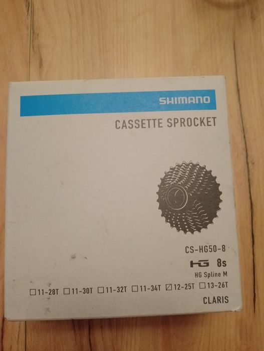 Koło tylne 28” + kaseta Shimano Claris 8s