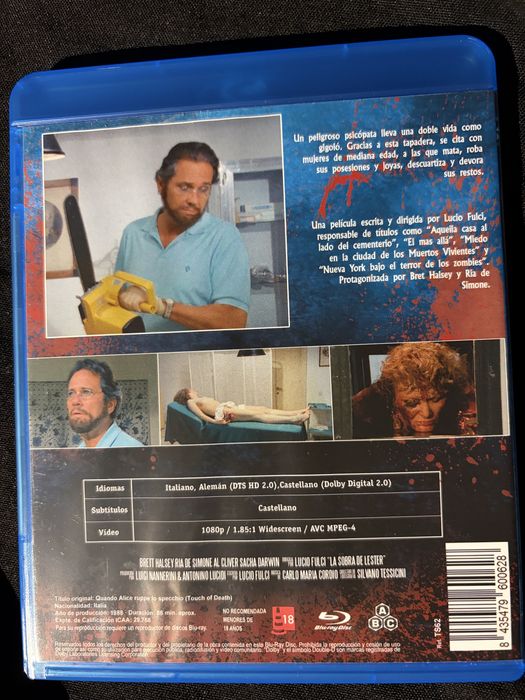La sombra de Lester - Lucio Fulci Blu ray