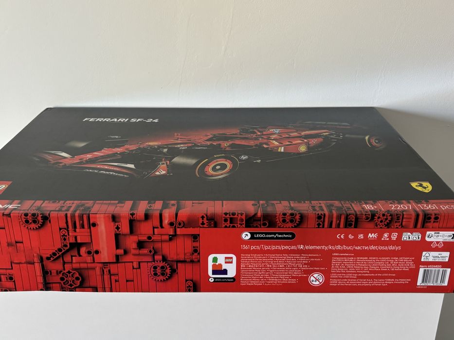 LEGO Technic 42207 Ferrari SF-24 F1 1:8 | NOWY | 1361 elementów