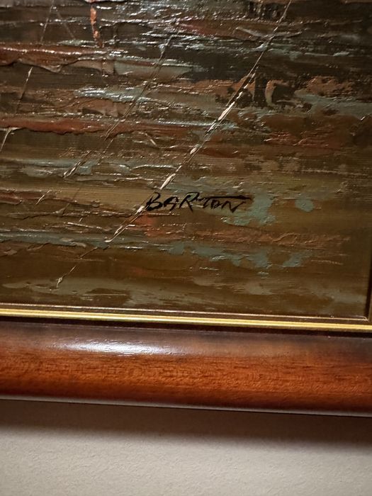 Obraz olej na Płutnie