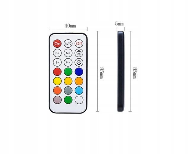 Sterownik Magic RGB RF 5–24V dla taśm WS2811/WS2812B