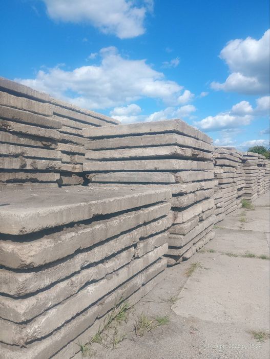 продам дорожні Плити 3х2, 3х1,2