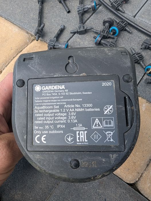 Gardena system automatycznego nawadniania