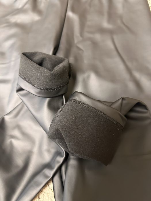 Лосини матові з високою посадкою утеплені