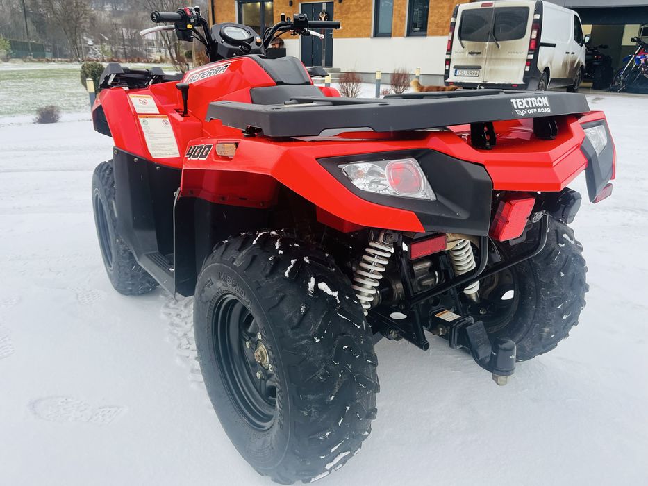 Arctic cat 400 alterra 2020 super stan naped 4x4 quad can am polaris