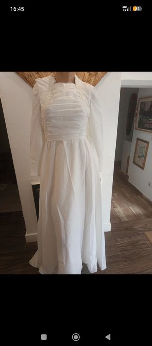 Vestidos de noiva vintage anos 80/90 estilo romântico