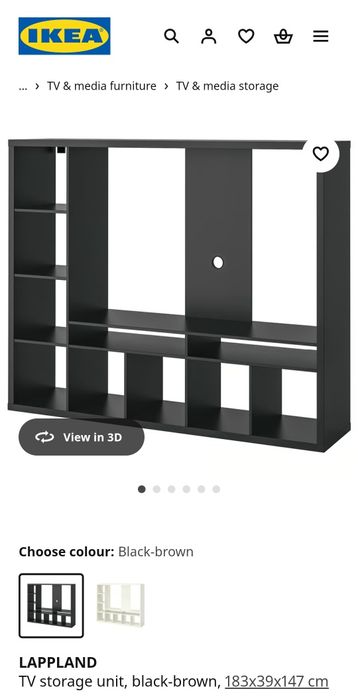 Móvel IKEA LAPPLAND usado em bom estado