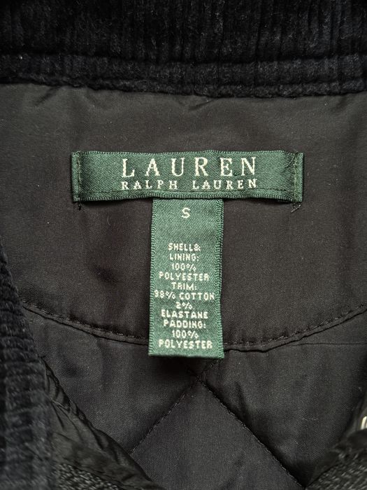 Lauren Ralph Lauren czarna kurtka pikowana przejsciowa damska r.S