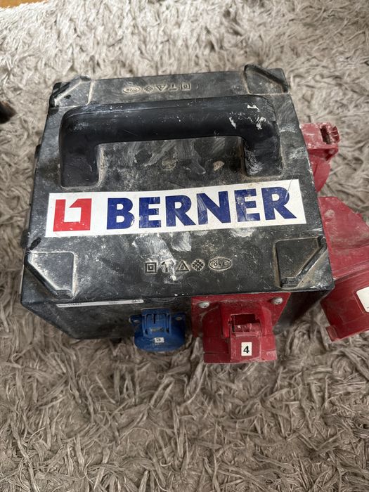 Przenośna rozdzielnica budowlana  Berner