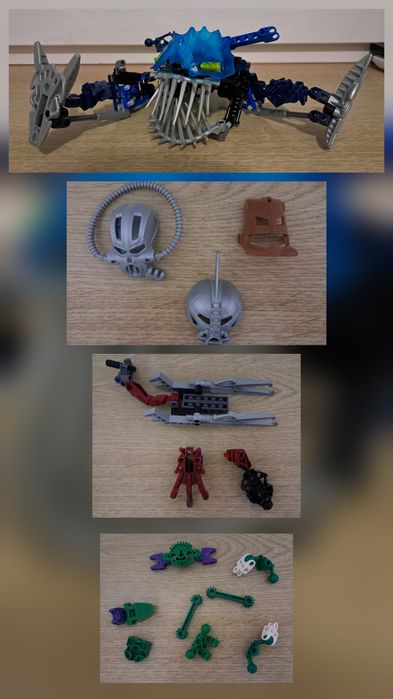 LEGO Bionicle | duża kolekcja figurek i części | oryginał