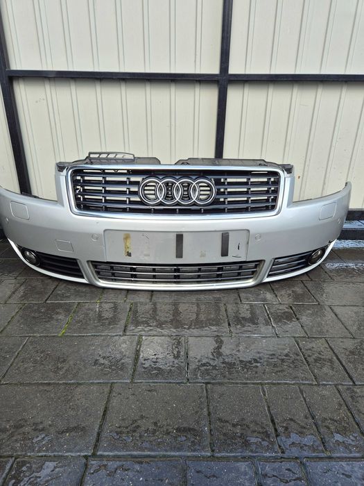 Zderzak przód przedni Audi A4 B6 Cabrio rok 05 kod lak LY7W spryski pdcx4