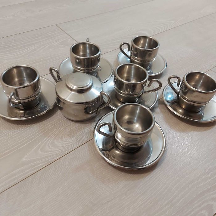 Набір посуду Італія антикваріат+ Ссср набір