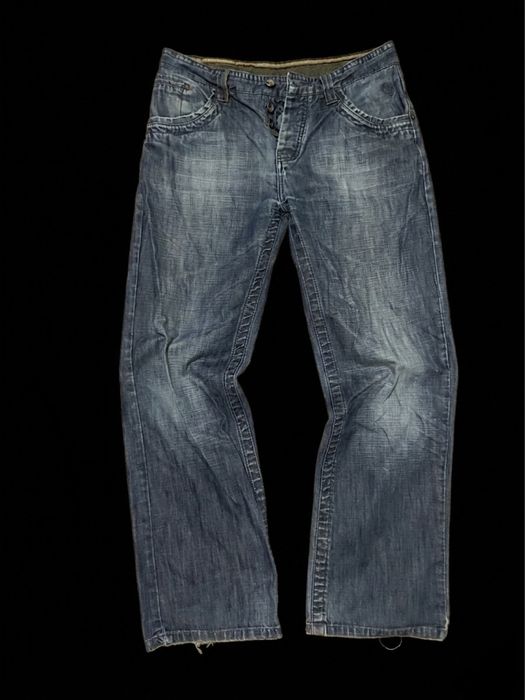 Архивные Bootcut Джинсы Archive Vintage Fat Face в Стиле True Religion Y2K j-cut