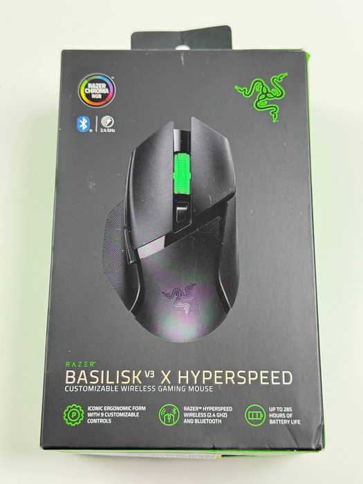 Bezprzewodowa gamingowa mysz Razer Basilisk V3 X HyperSpeed