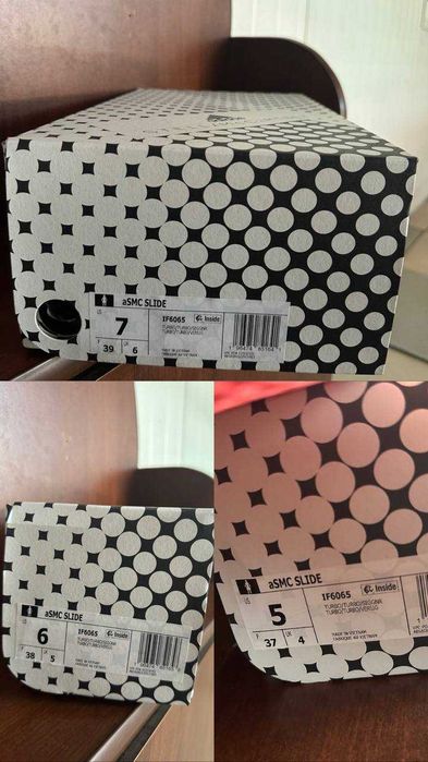 Шльопанці Adidas by Stella McCartney 37 aSMC 38 SLIDE розмір 39 IF6065