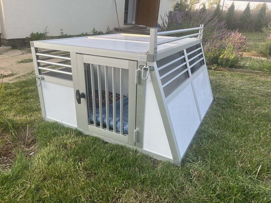 Transporter klatka samochodowa kennel dla psa