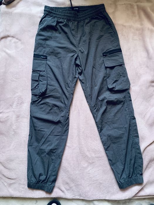 Спорт штани плащівка, осінь,  без підкладки River island , розмір 28/32