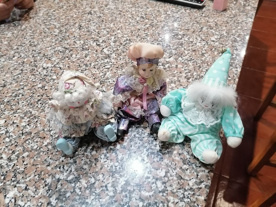 Bonecos de porcelana (conjunto)
