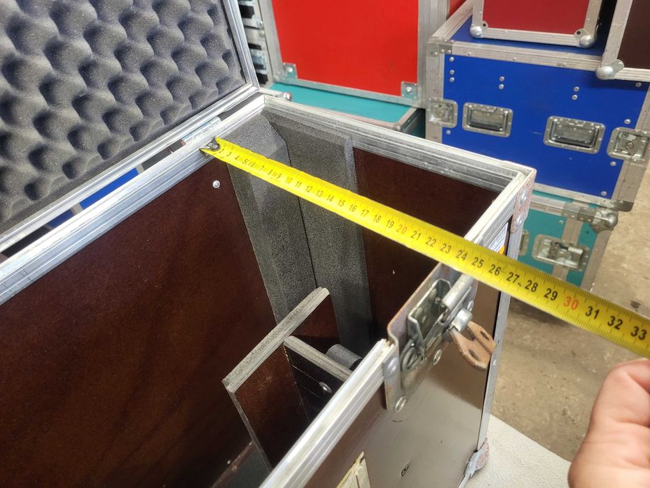 58x23x41 na monitor 24" cale flightcase  KUFEREK skrzynia FAKTURA 2