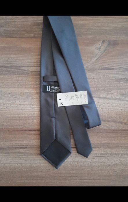 Gravata Giuseppe Barbera Lisa cinza
