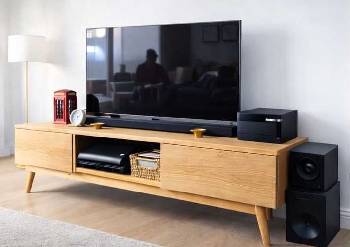 Móvel TV Madeira Carvalho