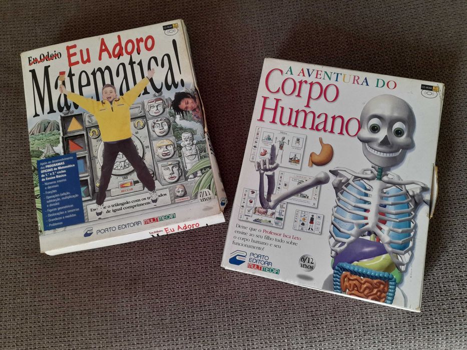 A Aventura do Corpo Humano e Eu Odeio/Adoro Matemática (CD-ROM)