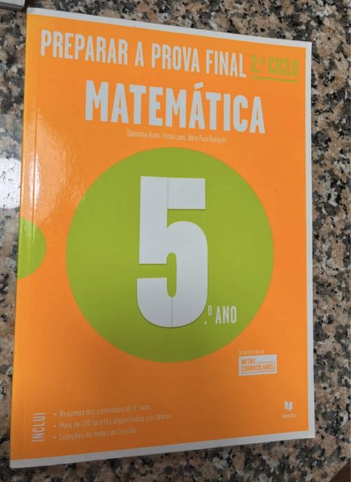 Preparar a prova final 2 ciclo matemática