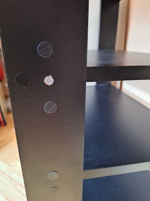 Szafka hi-fi na sprzęt audio- czarna  ( marantz rotel)