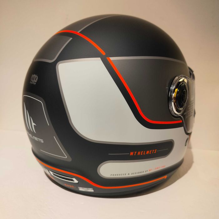 Capacete MT Jarama integral clássico vintage mota novo