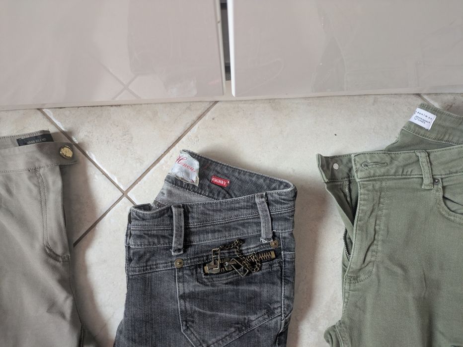 14 sztuk markowych ubrań S/M