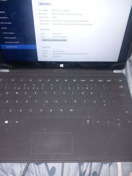 Microsoft Surface rt 8.164861680498691124