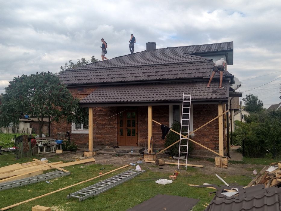 Металочерепиця Монтаж даху від 300 грн