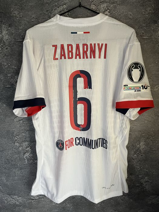 Футболка ПСЖ Забарний сезон 24/25, 25/26 PSG Zabarnyi 6