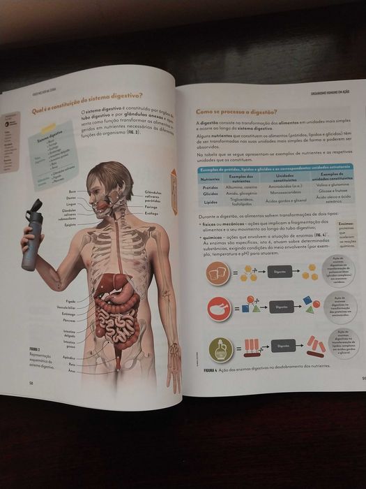 Manuais parte 1 e 2 Ciências Naturais Missão Corpo Humano 9