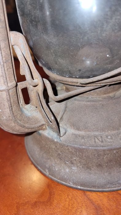 Lanterna antiga DIETZ Nº2 D-Lite – 35 cm – anos 30/50 – original USA