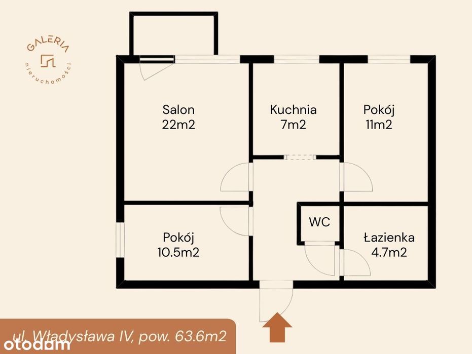 3-pokojowe z balkonem, duży salon, osobna kuchnia, świetny rejon