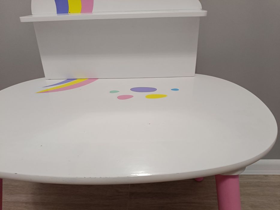 Toaletka dla dziewczynki jednorożec