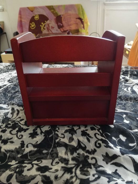 Organizador/Suporte em madeira para Escritório/Sala