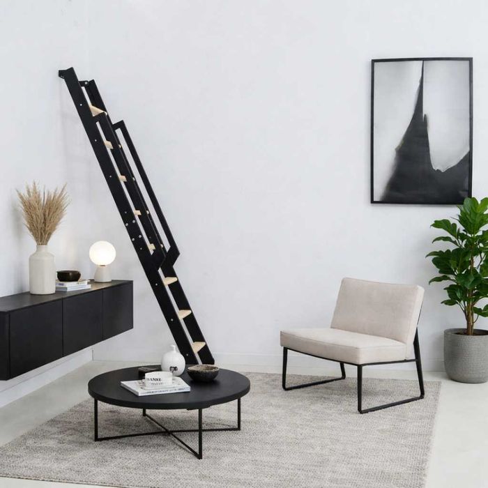 PROMOCJA! Wygodna drabinka na antresolę, Minka STRONG/ 152 cm