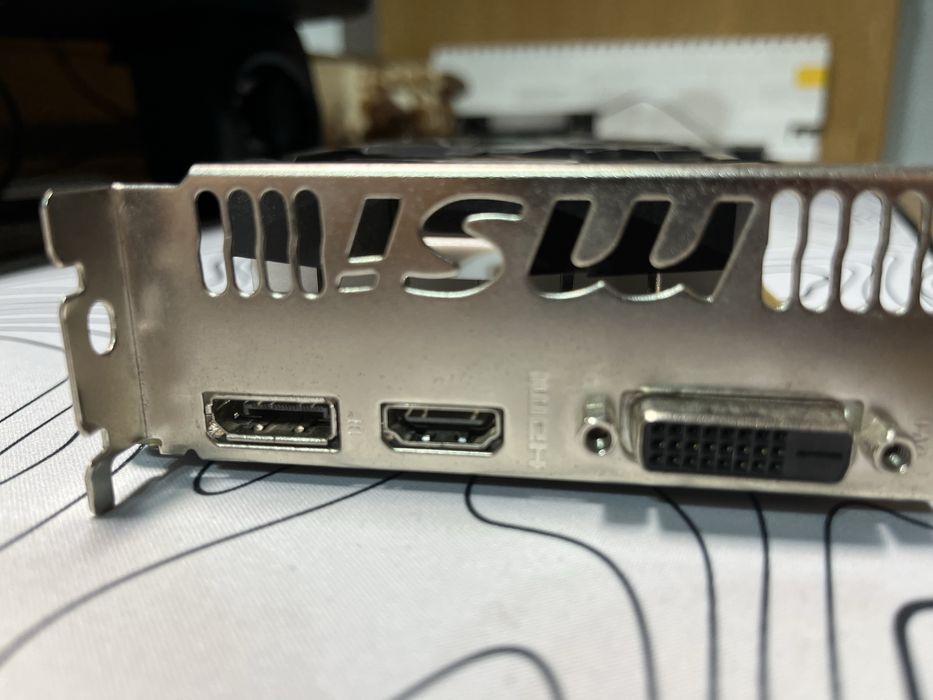 Віжеокарта 1050ti 4gb msi