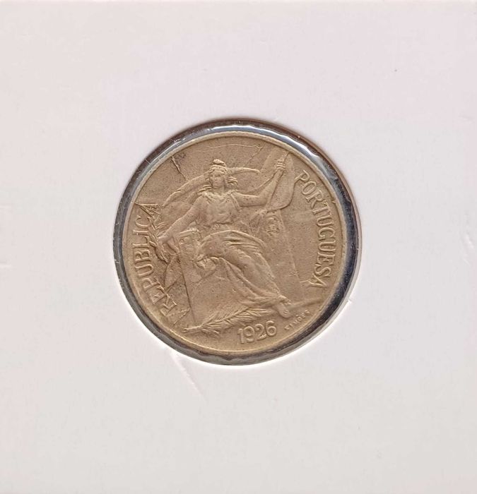 Moeda de Portugal - 50 centavos de 1926