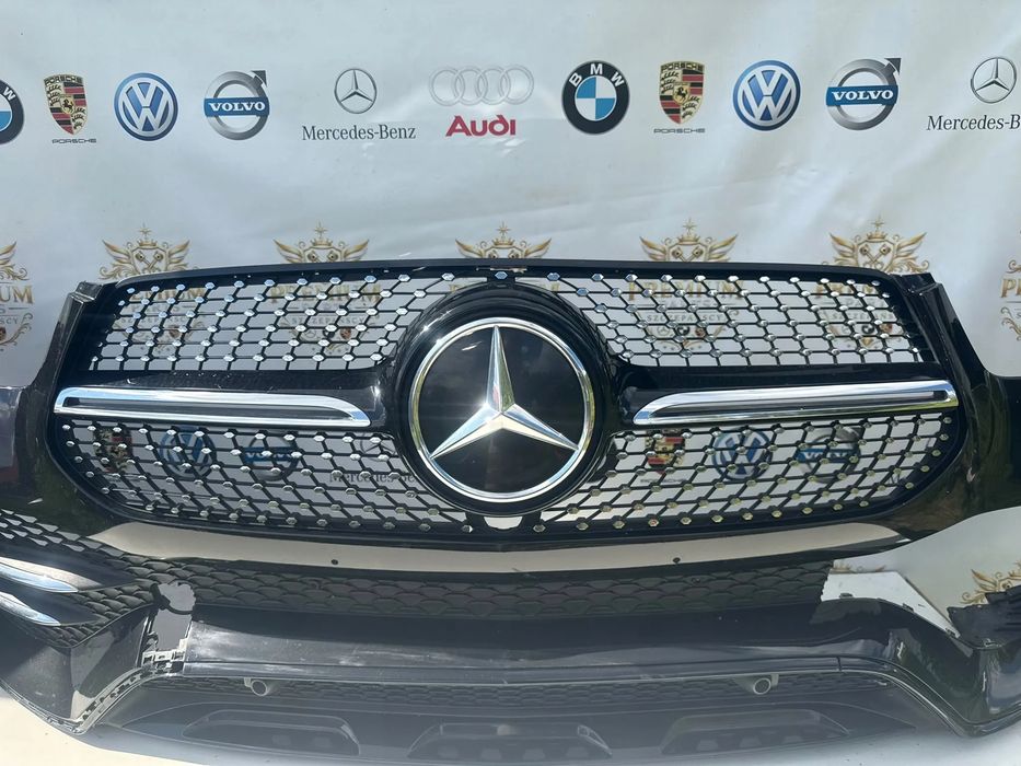 Ładny Mercedes W167 A176 GLE AMG Zderzak Przedni Przod Grill Atrapa Kratki