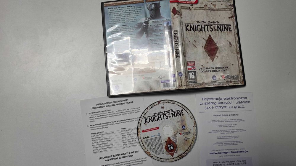 PC Oblivion the knights of the nine PL The elder scrolls PL wydanie