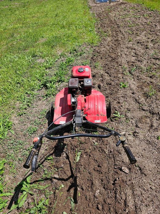 Preparação de terreno com motoenxada / motozappa
