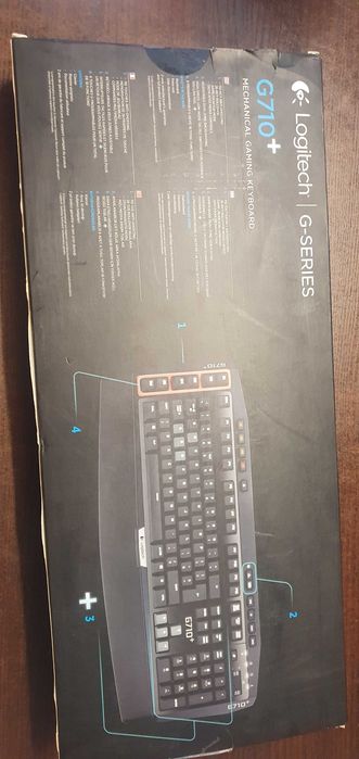 Klawiatura Gamingowa Logitech G710+
