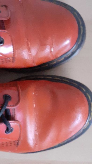 buty trepy glany botki doc dr Martens 1460 czerwone R 39