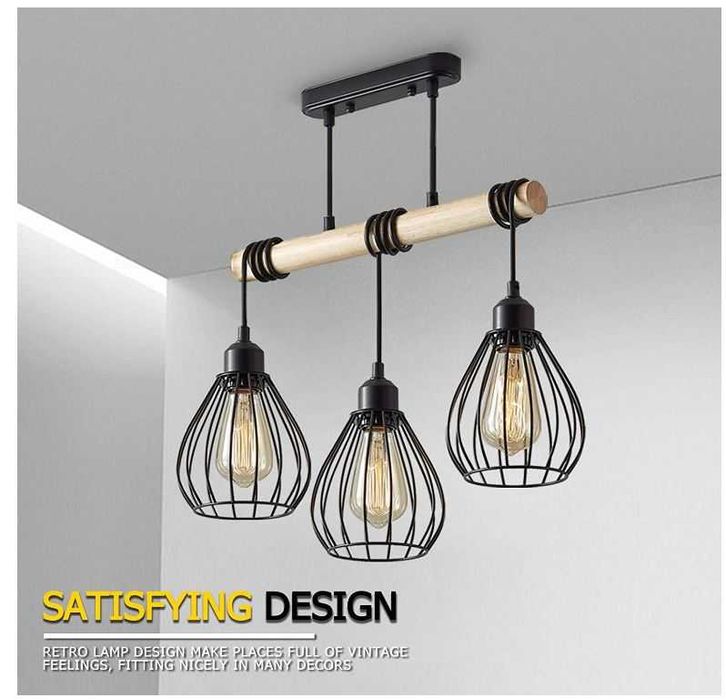 Lampa potrójna wisząca ENCOFT