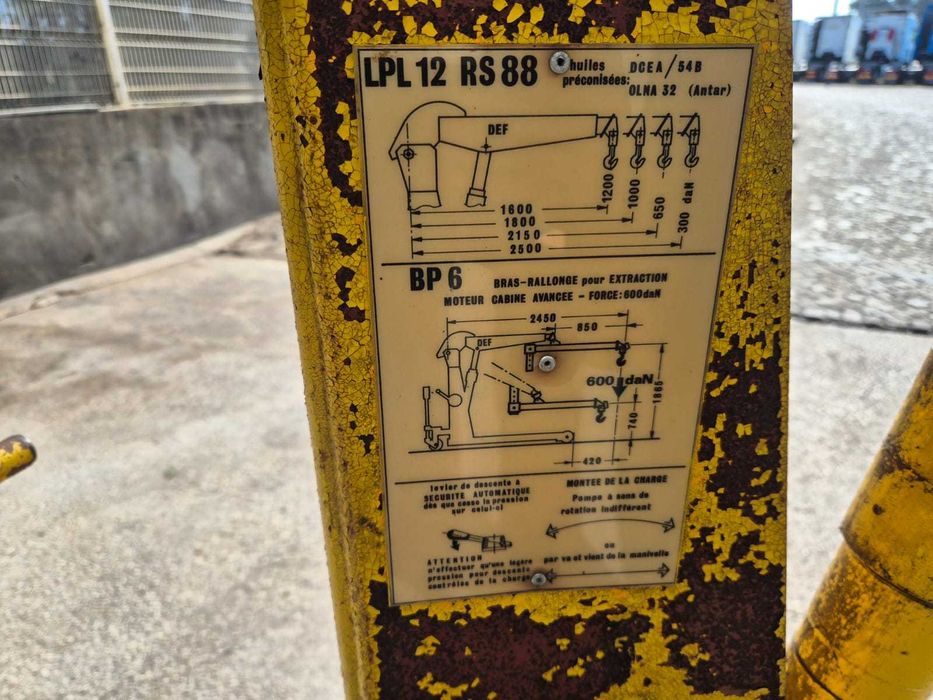 Grua hidráulica extensível